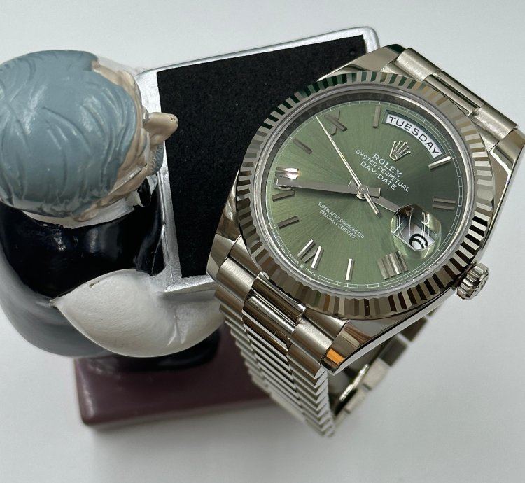Rolex Day-date 40 Green Roman