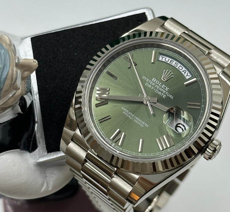 Rolex Day-date 40 Green Roman