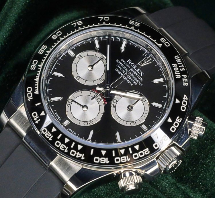 Rolex Daytona Full Set Mint Daytona Baby Lemans 40mm Black Dial White Gold 126519ln-0002