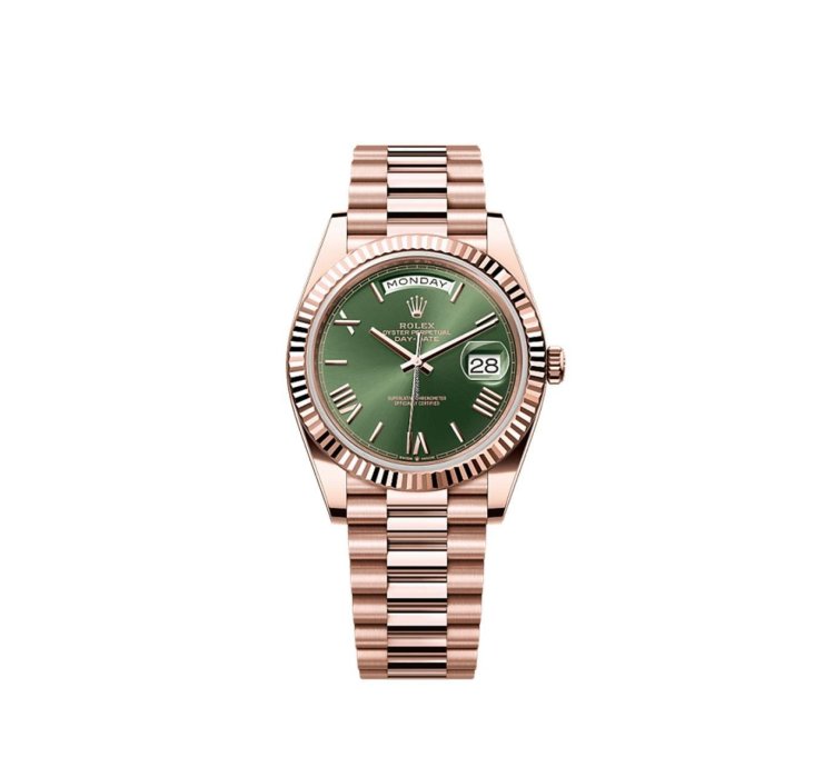 Rolex Day-date 40 Green Roman President 228235-0025 Unworn 2024