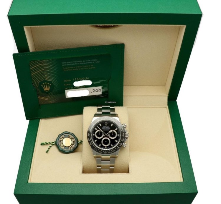 Rolex Daytona Full Set Tresoruhr Ungetragen