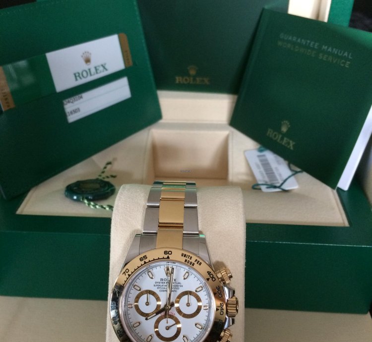 Rolex Daytona Full Set Unworn Complete With Box And Papers