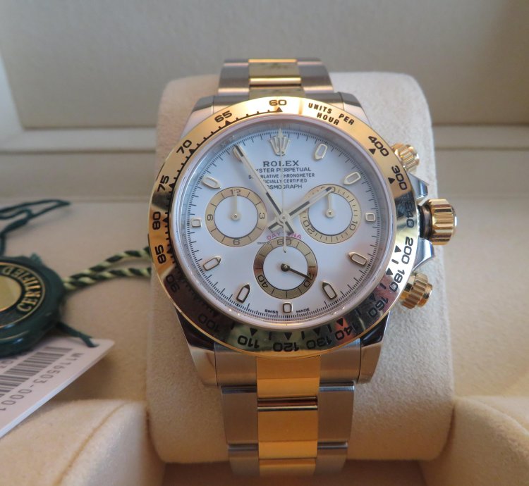 Rolex Daytona Full Set Unworn Complete With Box And Papers