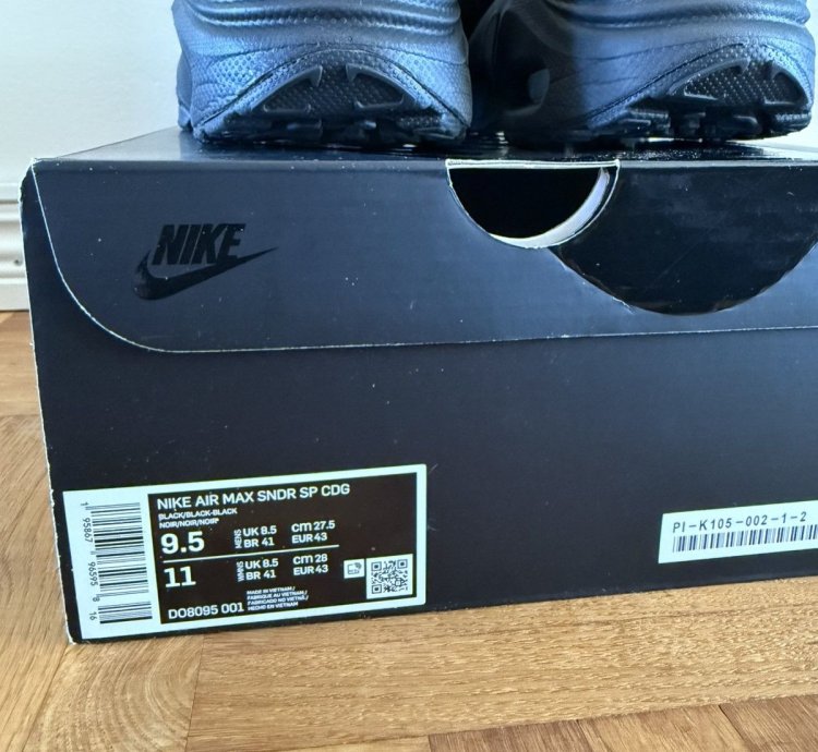 Cdg Nike Air Max Sunder