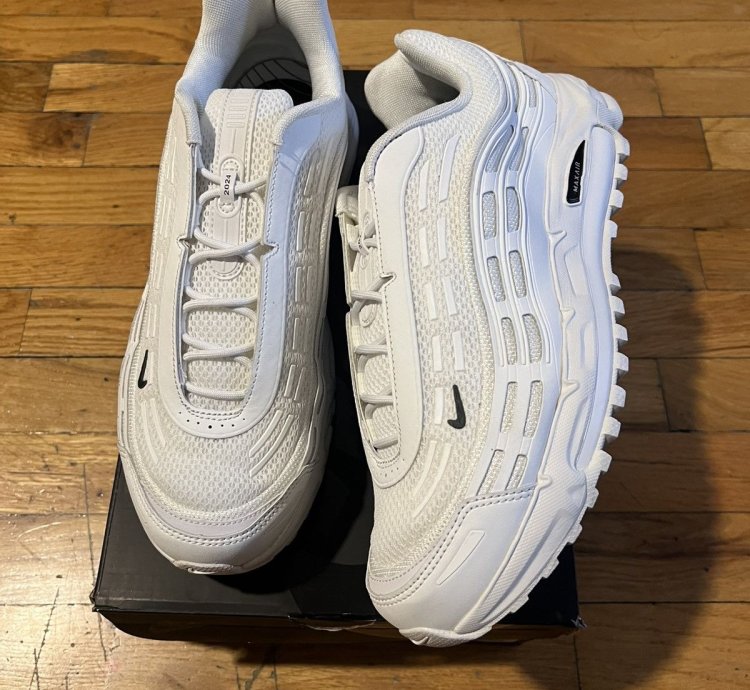 Cdg Nike Air Max Tl 2 5 Comme Des Garcons Homme White Sz 11