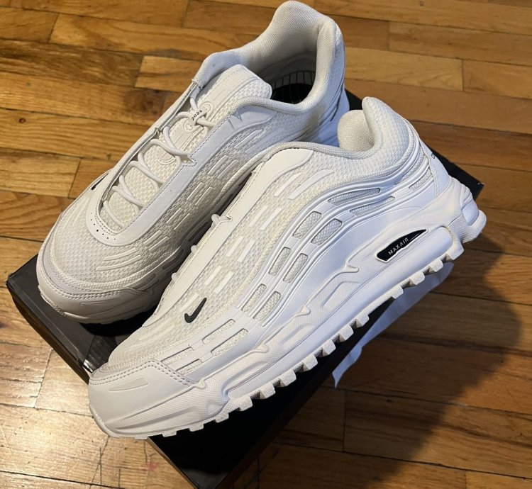 Cdg Nike Air Max Tl 2 5 Comme Des Garcons Homme White Sz 11