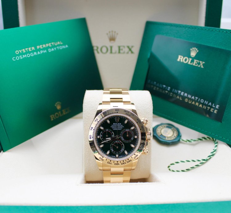 Rolex Daytona Gelbgold Gr John Mayer - Lc100 05 2022 - Neu Und Ungetragen - Full Set