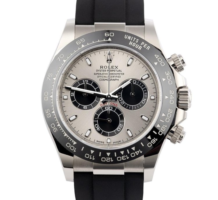 Rolex Daytona Ghost Dial Oysterflex White Gold 116519ln