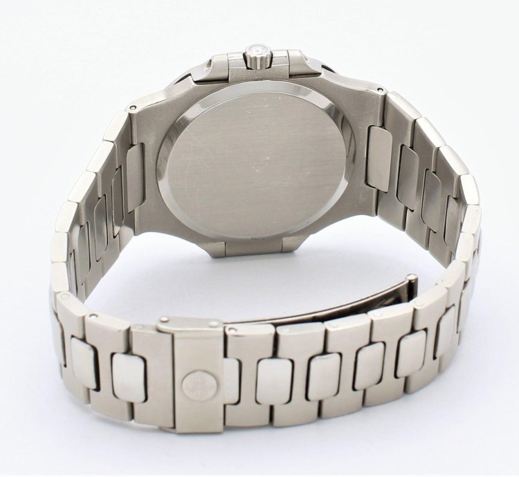 Patek Philippe Nautilus Automatic Steel Blue Dial Ref 3700