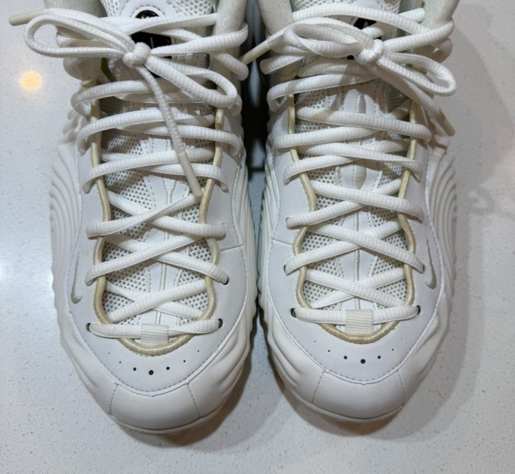 Comme Des Gar Ons Homme Plus Air Foamposite One White