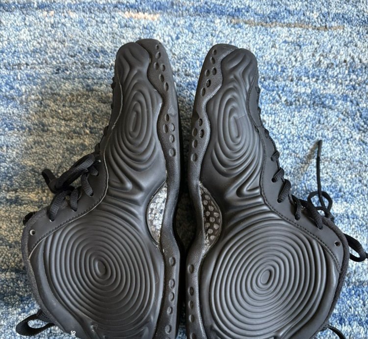 Comme Des Gar Ons Homme Plus Nike Air Foamposite - Black