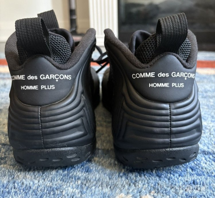 Comme Des Gar Ons Homme Plus Nike Air Foamposite - Black
