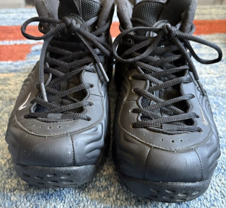 Comme Des Gar Ons Homme Plus Nike Air Foamposite - Black
