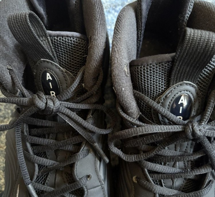 Comme Des Gar Ons Homme Plus Nike Air Foamposite - Black