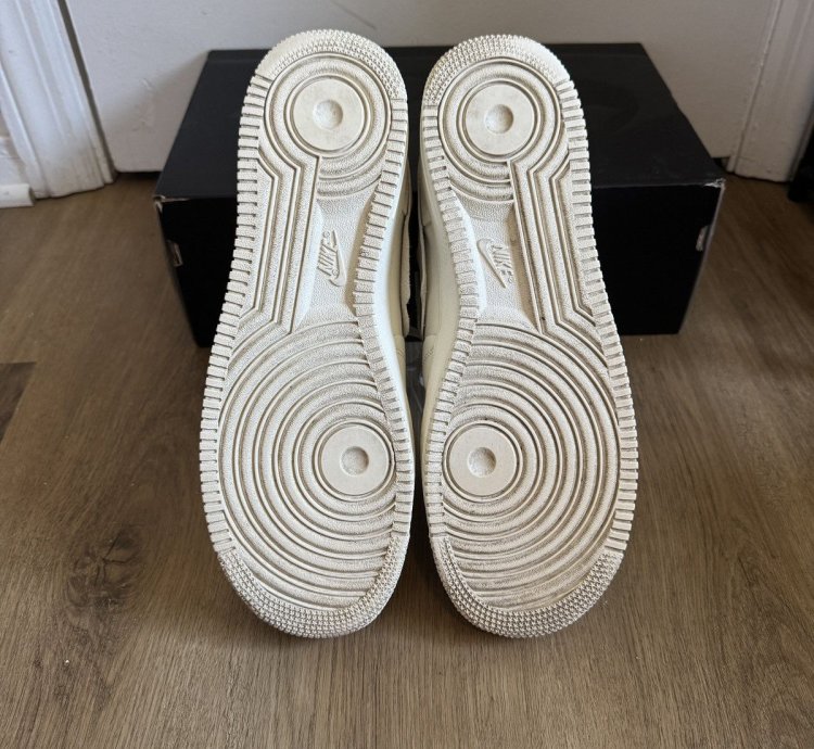 Comme Des Gar Ons Nike Air Force 1 Mid White
