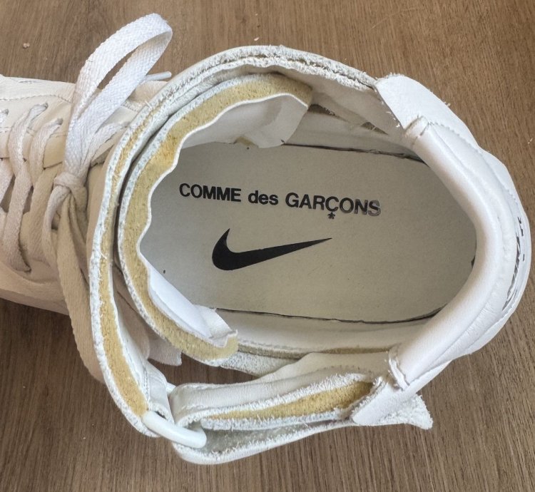 Comme Des Gar Ons Nike Air Force 1 Mid White