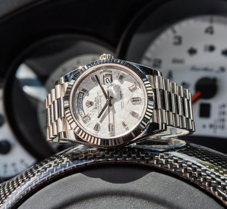 Rolex Day-date 40 Meteorite Dial