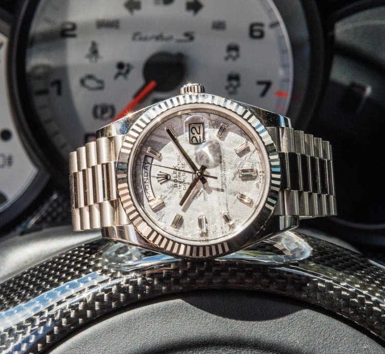 Rolex Day-date 40 Meteorite Dial