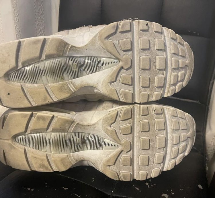 Comme Des Gar Ons Nike Air Max 95 White Gray Us 9 27cm