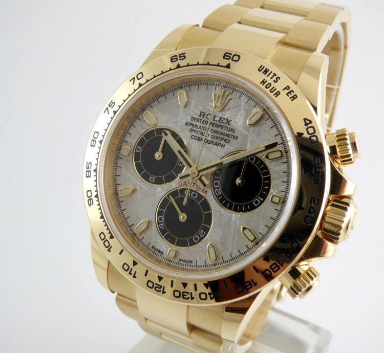 Rolex Daytona Gold Meteorite Dial