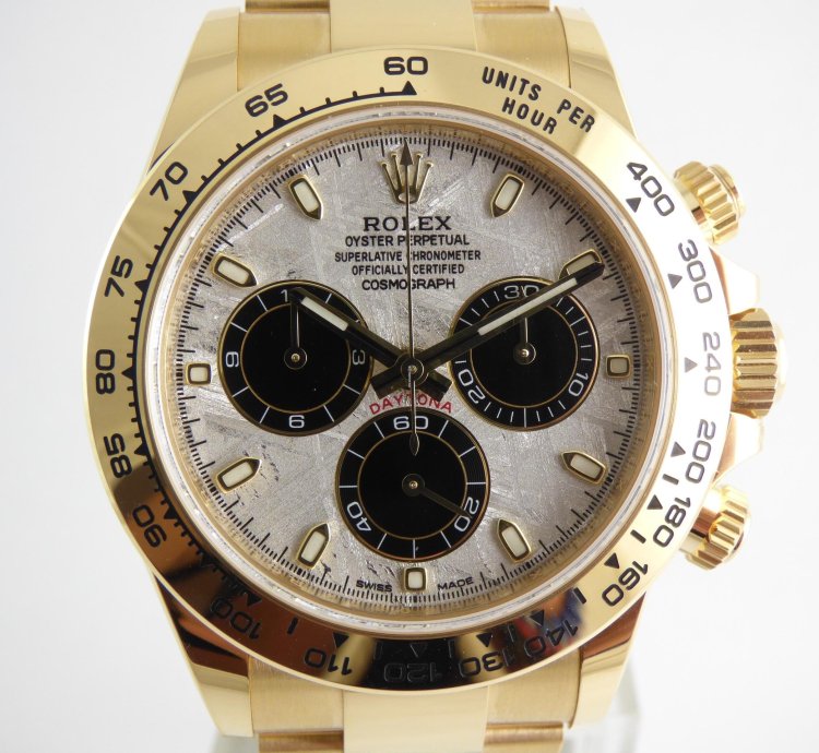 Rolex Daytona Gold Meteorite Dial