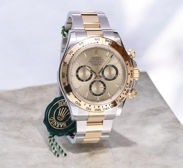 Rolex Daytona Gold Steel - Champagne Dial Unworn 2025