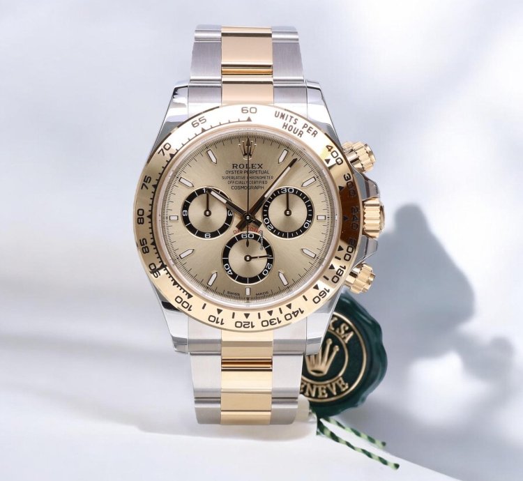 Rolex Daytona Gold Steel - Champagne Dial Unworn 2025