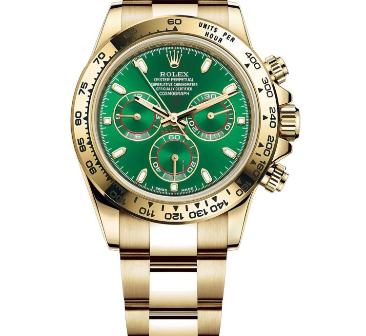 Rolex Daytona Green Dial - New 2021 - Full Factory Stickers