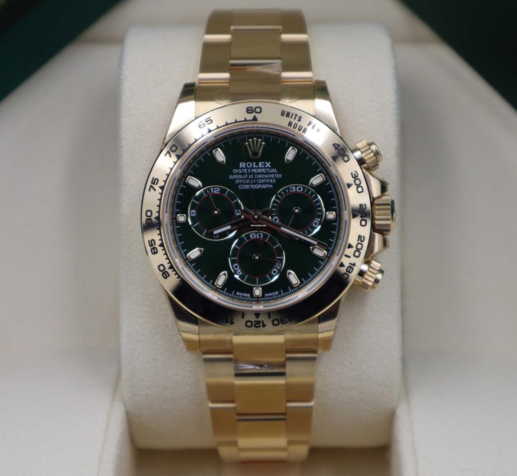 Rolex Daytona Green Dial - New 2021 - Full Factory Stickers