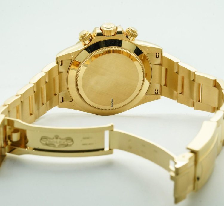 Rolex Daytona Green Dial 116508 Oyster Perpetual Cosmograph Yellow Gold 18k 40mm 2020 Nos