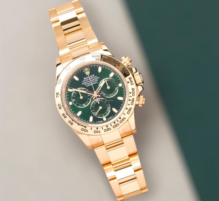 Rolex Daytona Green Dial Full Set Unworn 116508