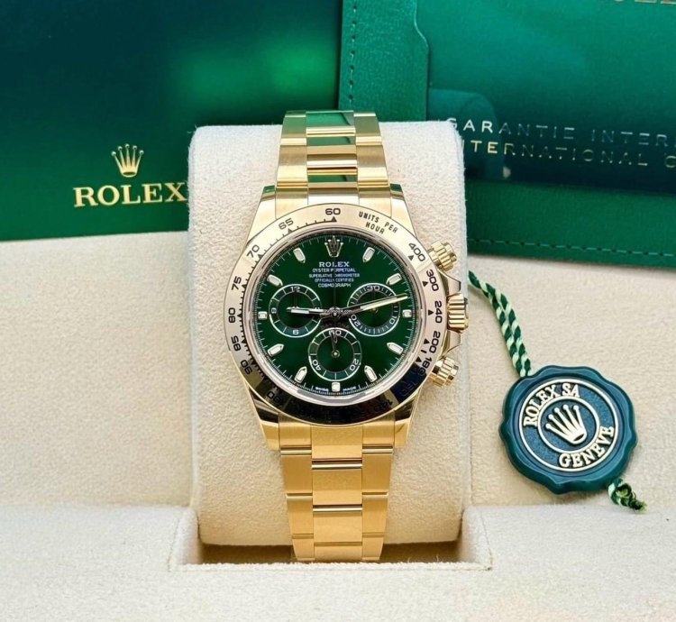 Rolex Daytona Green Dial John Mayer