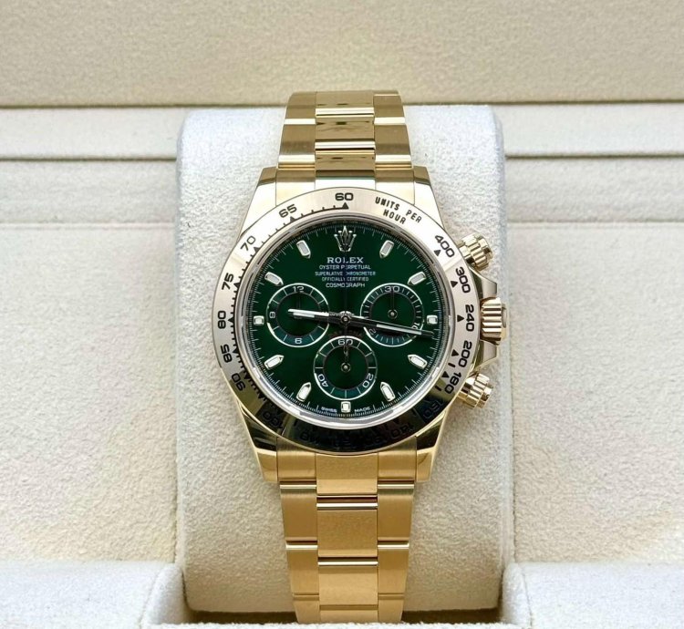 Rolex Daytona Green Dial John Mayer