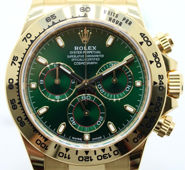 Rolex Daytona Green Dial John Mayer - Unworn December 2021
