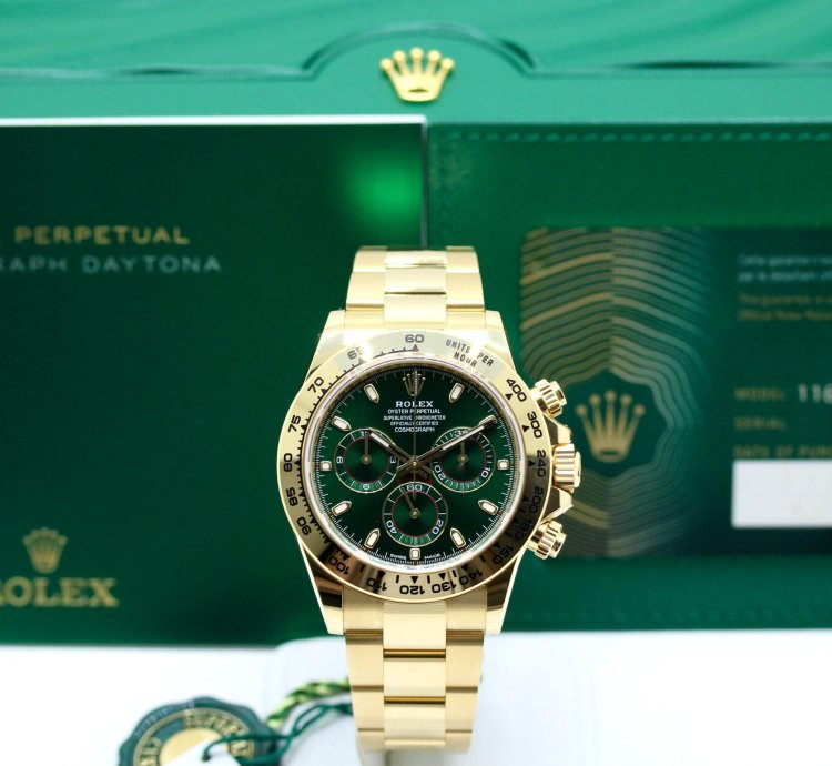 Rolex Daytona Green Dial John Mayer - Unworn December 2021