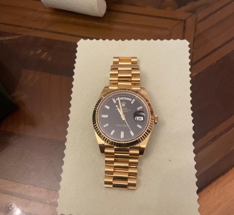 Rolex Day-date 40 Mit Baguette Diamanten