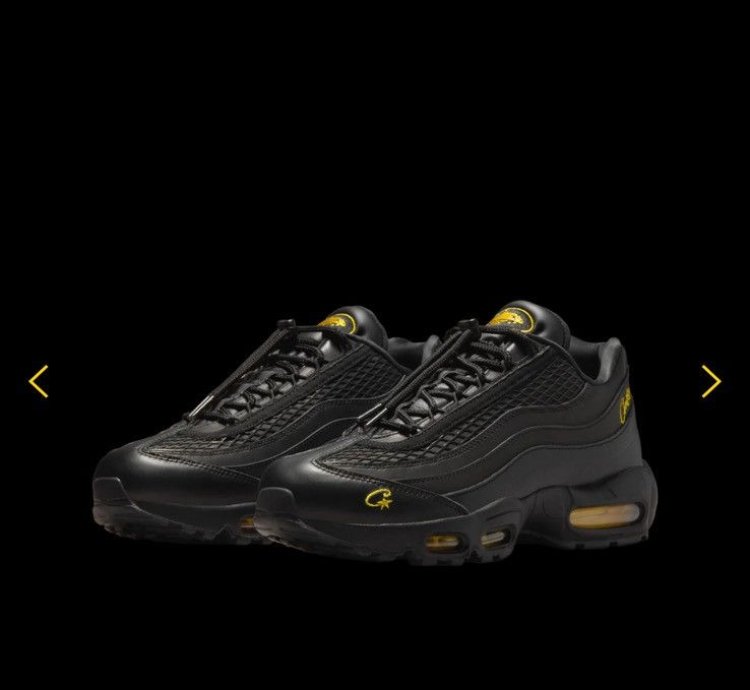 Corteiz Crtz Nike Air Max Honey Blacks - Size 11