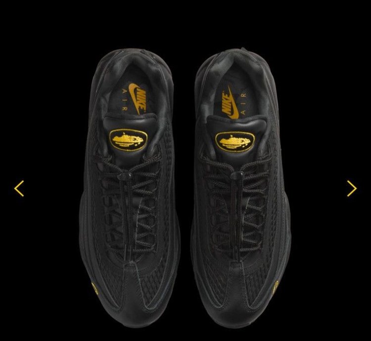 Corteiz Crtz Nike Air Max Honey Blacks - Size 11