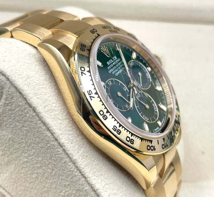 Rolex Daytona Green Money Dial 2021 New Full Set Box Papers john Mayer Discontinued