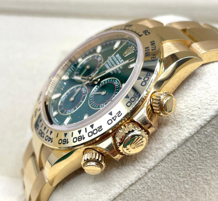 Rolex Daytona Green Money Dial 2021 New Full Set Box Papers john Mayer Discontinued