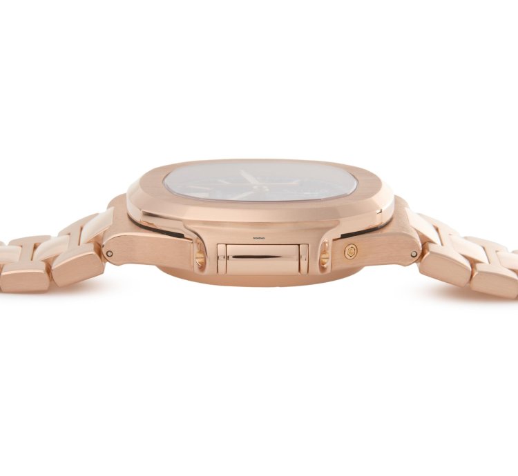 Patek Philippe Nautilus Chronograph 18k Rose Gold 5980 1r-001 - Ats-w000016