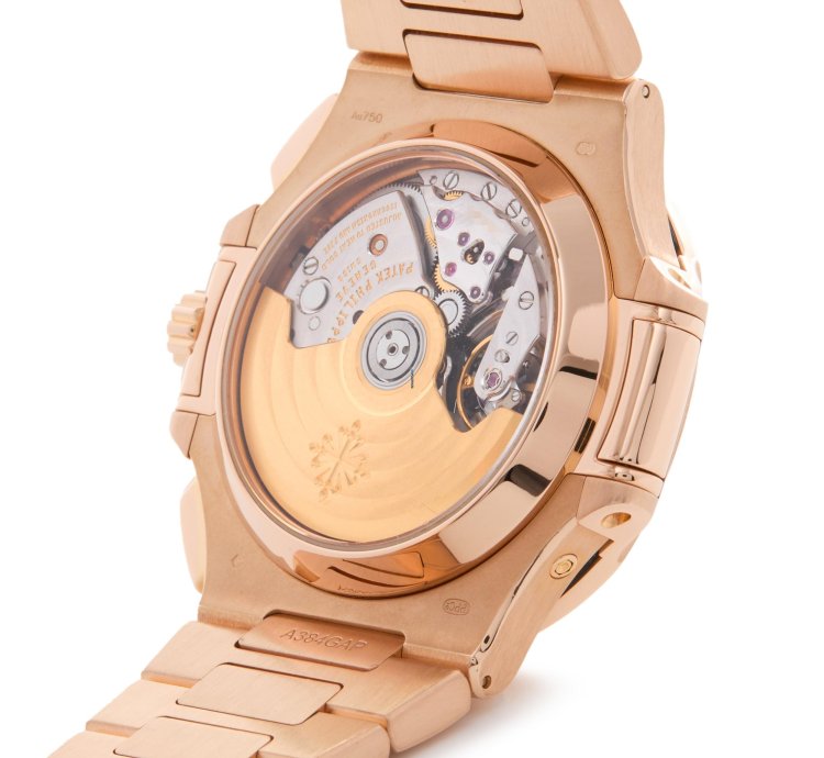 Patek Philippe Nautilus Chronograph 18k Rose Gold 5980 1r-001 - Ats-w000016