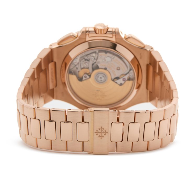Patek Philippe Nautilus Chronograph 18k Rose Gold 5980 1r-001 - Ats-w000016