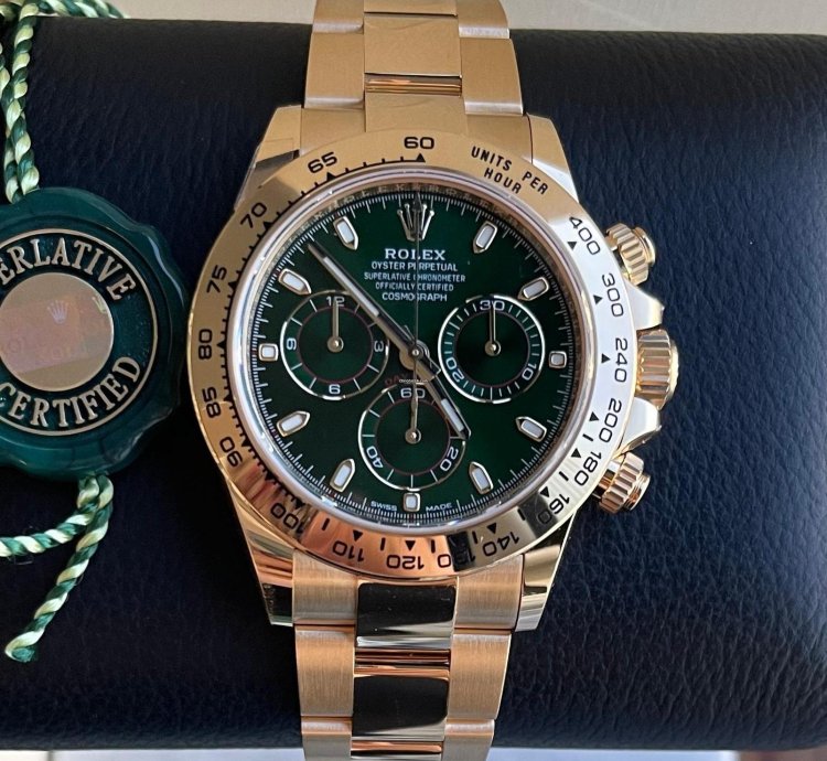 Rolex Daytona Green New 2023 Discontinued