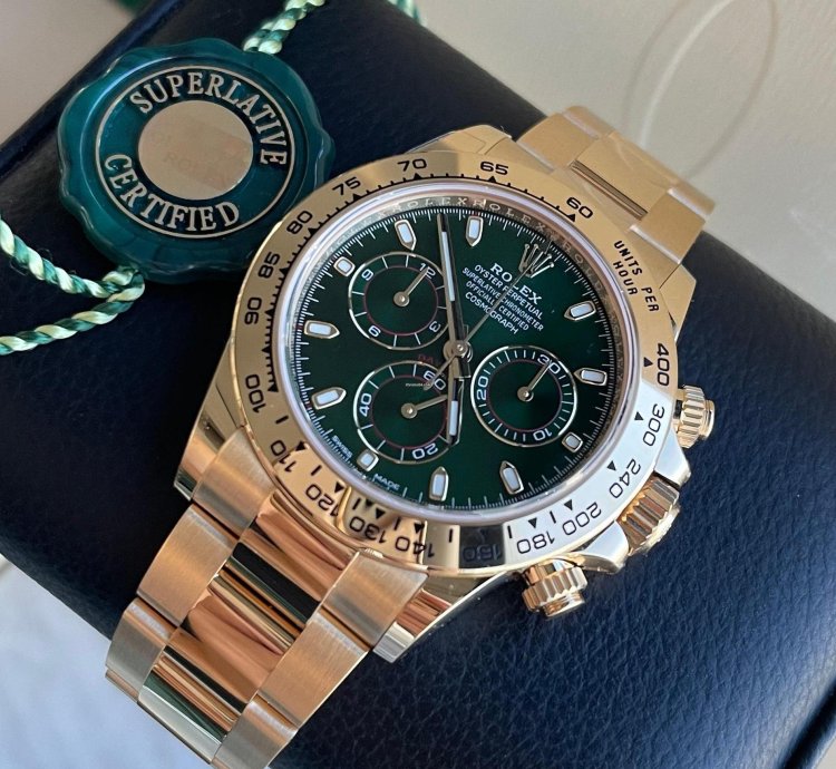 Rolex Daytona Green New 2023 Discontinued