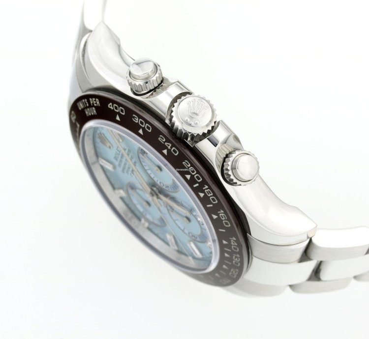 Rolex Daytona Ice Blue Baguette Dial