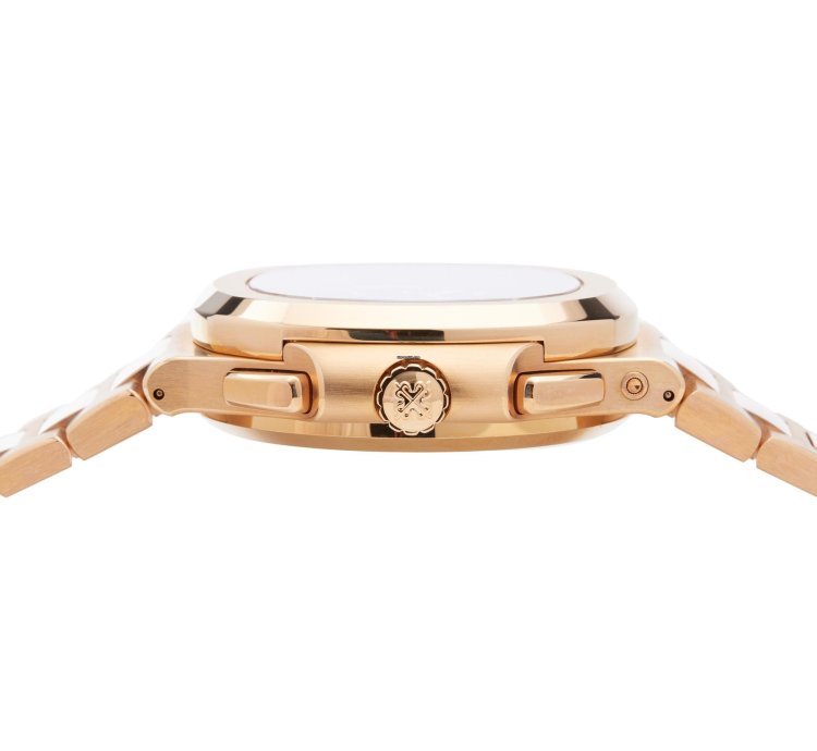 Patek Philippe Nautilus Chronograph 18k Rose Gold 5990 1r-001 - Ats-w007897