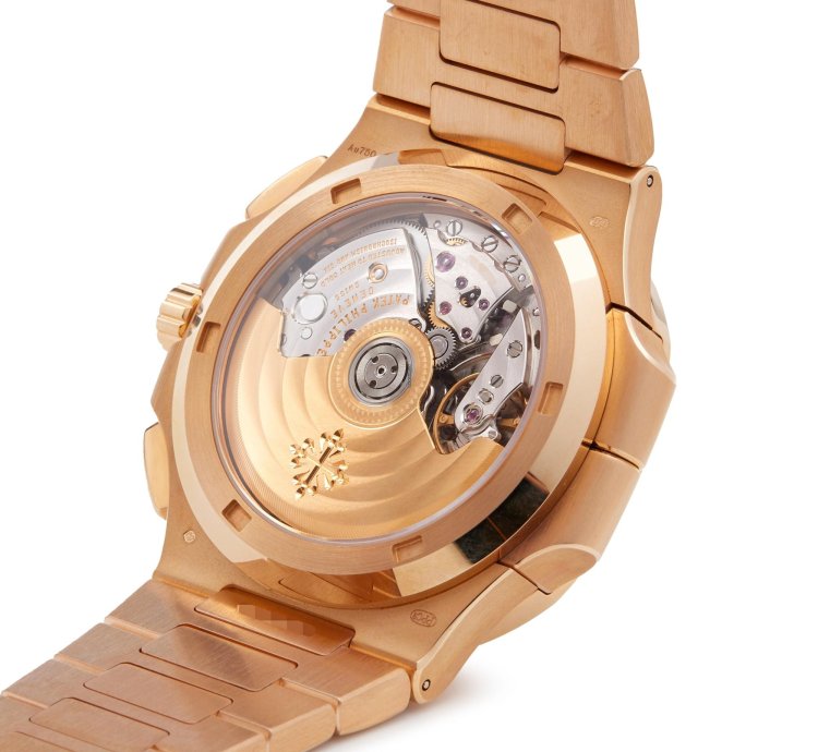 Patek Philippe Nautilus Chronograph 18k Rose Gold 5990 1r-001 - Ats-w007897