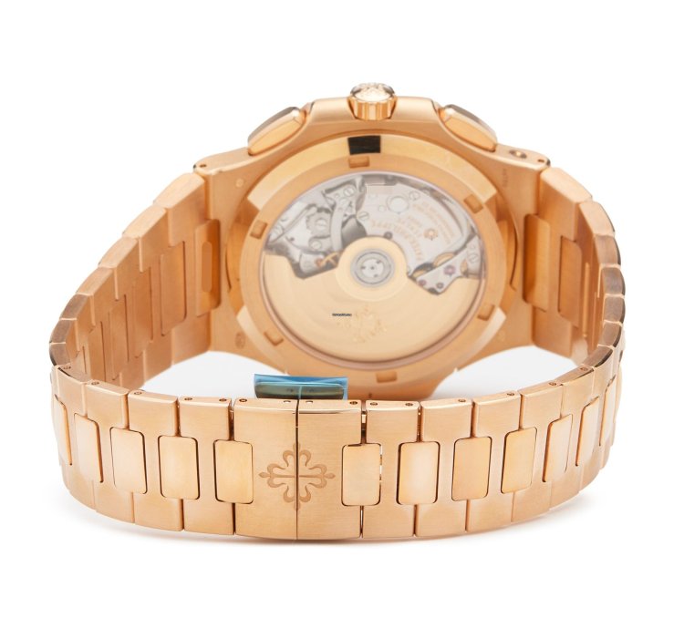 Patek Philippe Nautilus Chronograph 18k Rose Gold 5990 1r-001 - Ats-w007897