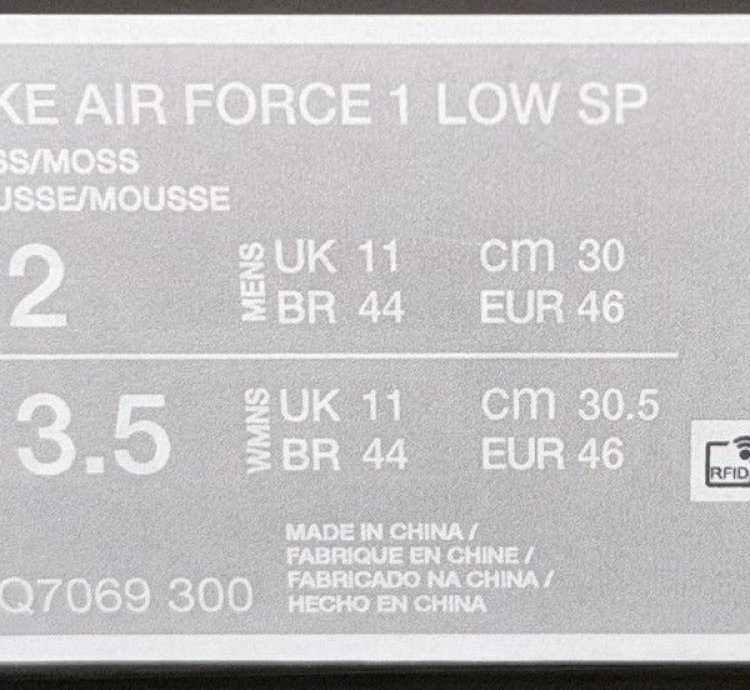Cpfm Air Force 1 Moss Green